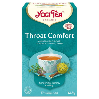 M&S Yogi Tea Confort Gorge Bio Thé Herbal 17 Sachets - Achetez en ligne sur McGrocer