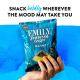 Emily Seaweed Crisps Sea Salted 18g - British product
