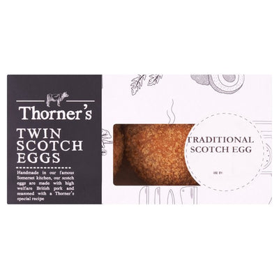 M&S Jon Thorner's 2 Pack Traditional Scotch Eggs- Buy online at McGrocer