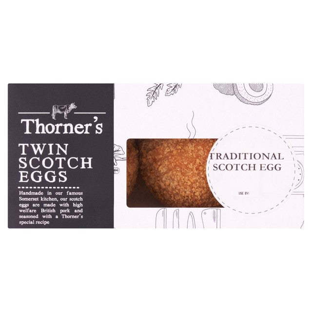 Jon Thorner's Traditional Scotch Eggs 2 pack, imported from the UK
