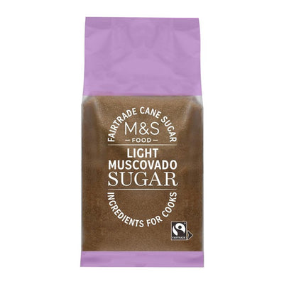 M&S M&S Fairtrade Light Muscovado Brown Sugar 500g- Buy online at McGrocer