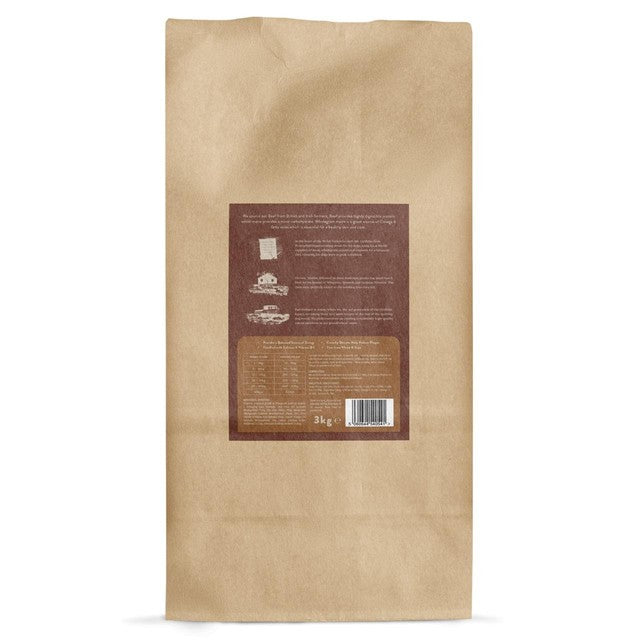 Griffiths beef dry dog food 3kg - British product