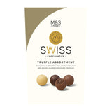 M&S Swiss chocolate truffle assortment 665g, imported from the UK
