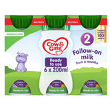 M&S Cow & Gate 2 Follow On Baby Milk Formula Ready to Feed 6 x 200ml- Buy online at McGrocer