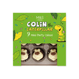 M&S M&S 9 Mini Colin the Caterpillar Chocolate Party Cakes 460g- Buy online at McGrocer