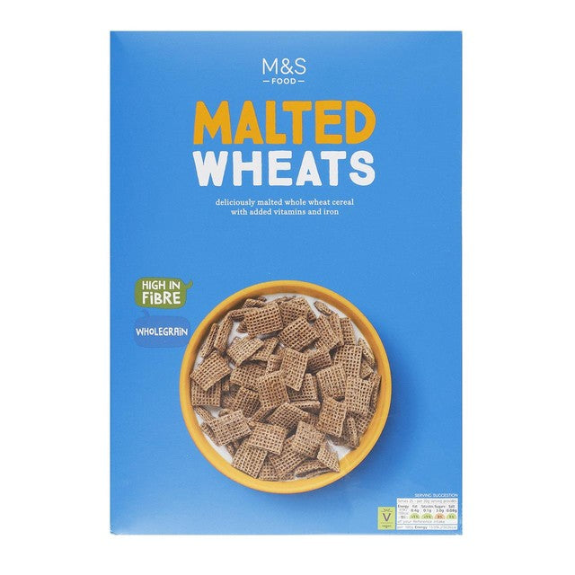 M&S malted wheat cereal 750g, imported from the UK