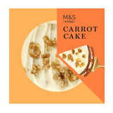 M&S M&S Lightly Spiced Carrot Cake 410g- Buy online at McGrocer