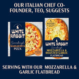 White Rabbit gluten-free sourdough Margherita pizza 400g (British brand)