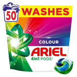 M&S Ariel Colour 4in1 Pods Laundry Detergent Capsules 50 Washes- Buy online at McGrocer