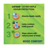 Catsan Wood Comfort Non Clumping Cat Litter 20L - British product