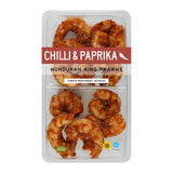M&S Chilli & Paprika Honduran King Prawns Seasoned Seafood