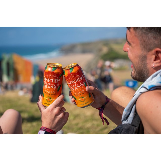 Thatchers Blood Orange cider 4 x 440ml (British brand)