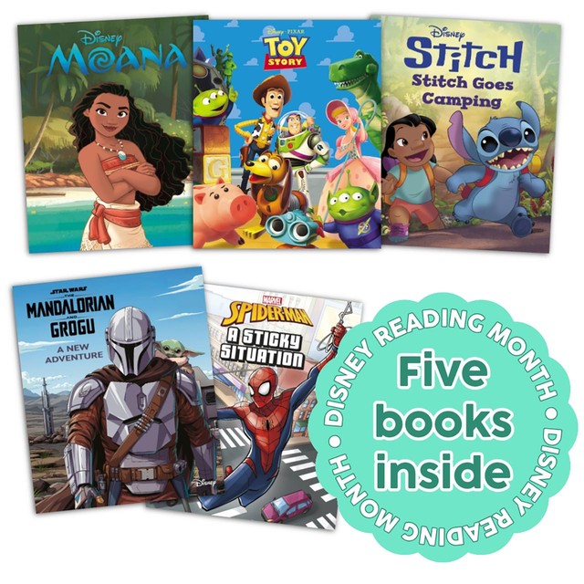Igloo Books Disney Reading Pack 5 storybooks (British brand)