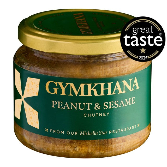 Gymkhana Peanut & Sesame Chutney 220g - British product