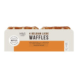M&S Liege waffles with crunchy sugar topping, UK version