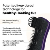 Tangle Teezer Pet De-Shedding Brush, imported from the UK