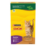 GO-CAT senior chicken and turkey dry cat food 750g (British brand)