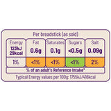 Ocado original breadsticks 125g, imported from the UK