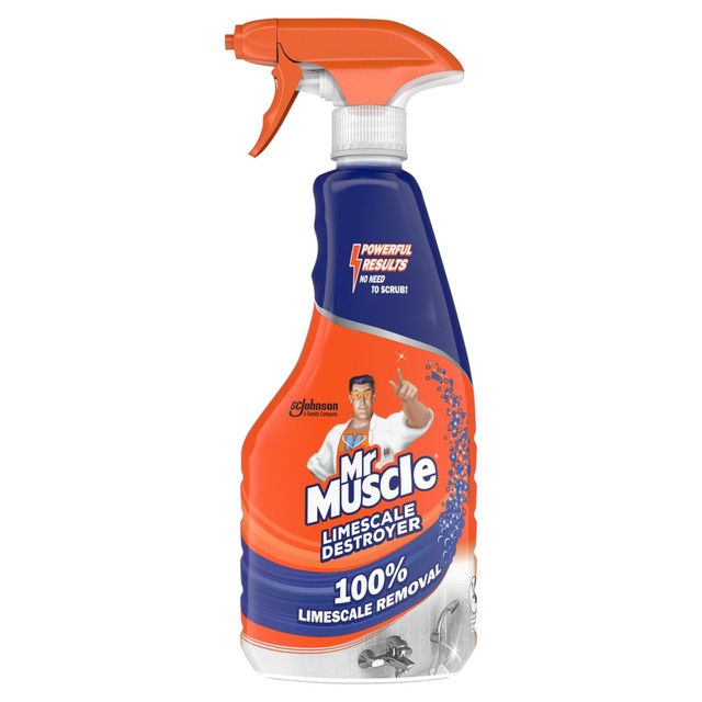 Mr Muscle limescale destroyer spray 530ml, imported from the UK