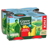 Green Giant original sweetcorn canned, imported from the UK
