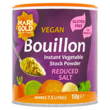 Marigold Health Foods Reduced Salt Vegetable Bouillon 150g, imported from the UK