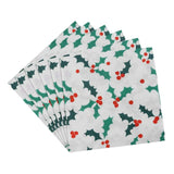 Sainsburys Home Holly Design Napkin 20pk