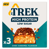 Trek High Protein Low Sugar Choc Caramel Flavour 3 x 44g