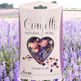 Deva Designs Natural Petal Confetti 100ml, imported from the UK
