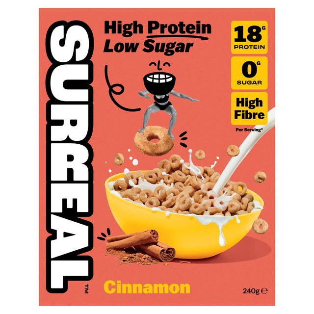 Surreal cinnamon cereal 240g (British brand)