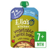 M&S Ella's Kitchen Vegetable Lentil Bake Baby Food Pouch 7+ Months 130g- Buy online at McGrocer