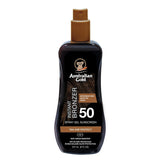 Australian Gold SPF 50 Sunscreen Spray with Instant Bronzer 237ml - British product