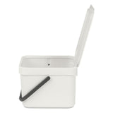 Brabantia Sort Go waste bin light grey 6L British product