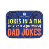 Talking Tables dad jokes tin with 100 cards - British product