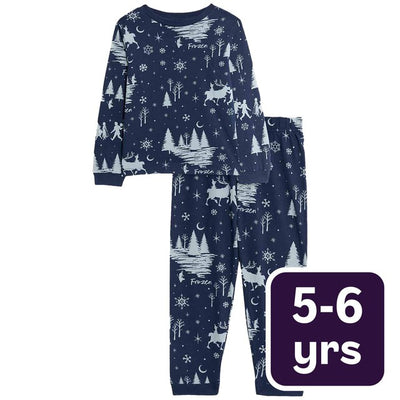 M&S M&S Frozen Pyjamas Navy 5-6 Years Children's Pyjama Set- Buy online at McGrocer
