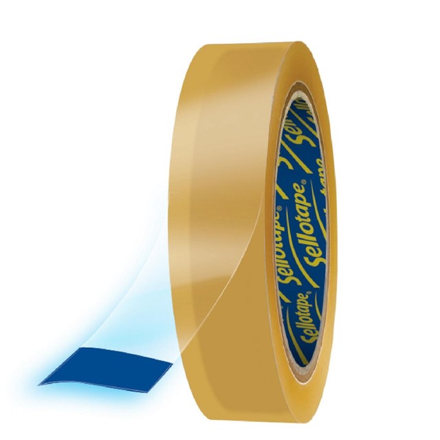 Sellotape Original Golden 24mm x 50m adhesive tape (British brand)