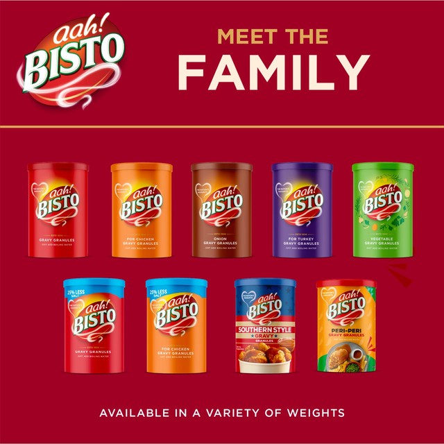Bisto vegetable gravy granules 190g - British product