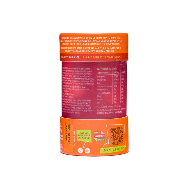 Flavour Bombs Jollof seasoning bombs twin pack (British brand)