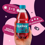 Radnor Fizz Forest Fruits flavoured sparkling soft drink 4 x 330ml, imported from the UK