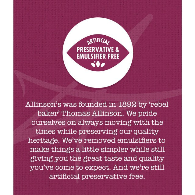Allinson's Signature Seeded wholemeal bread 650g (British brand)