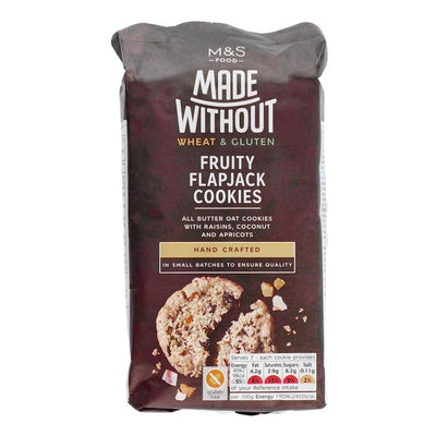 M&S M&S Made Without Fruity Flapjack Cookies Gluten Free 150g- Buy online at McGrocer