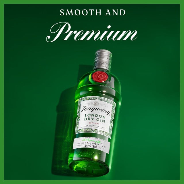 Tanqueray London Dry gin 1L (British brand)