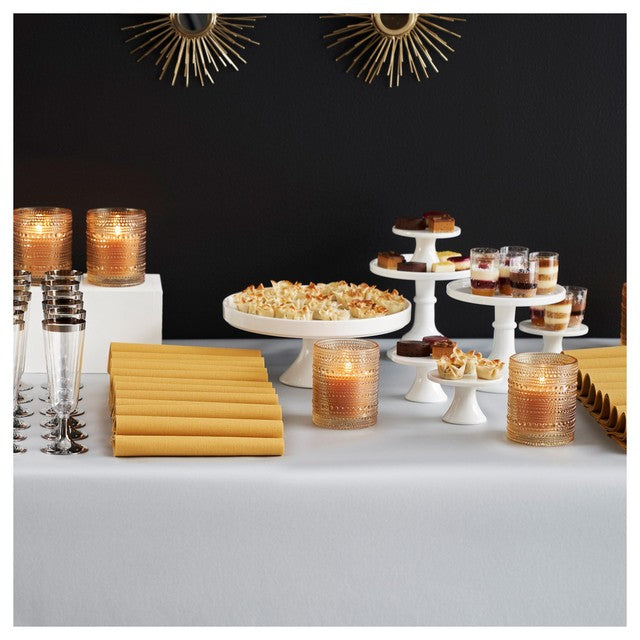 Duni Silver Dunicel table cover 220x138cm (British brand)