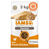 M&S IAMS 7+ Years Senior Dry Cat Food Chicken 3kg- Buy online at McGrocer