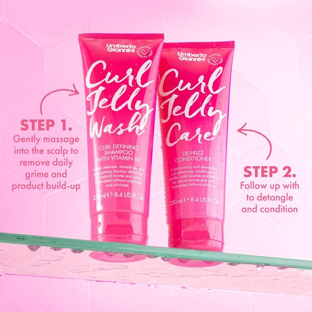Umberto Giannini Curl Jelly Shampoo 250ml (British brand)