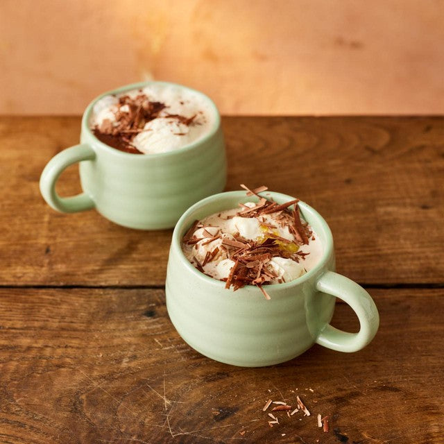 Jamie Oliver Big Love Cosy Cuppa green mug - British product