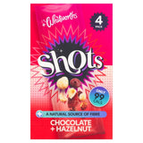 M&S Whitworths Shots Chocolate and Hazelnut Snack Bar 4 x 25g- Buy online at McGrocer