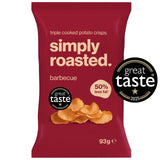 M&S Simply Roasted Barbecue Potato Crisps 93g- Buy online at McGrocer