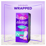 Always panty liners dailies scented 20 pack - British product