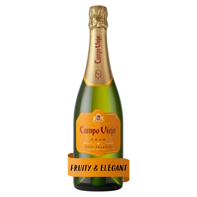 Campo Viejo Gran Cava Brut sparkling wine 75cl (British brand)