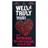 M&S Well & Truly Red Berries Oat Milk Chocolate Bar 90g- Buy online at McGrocer